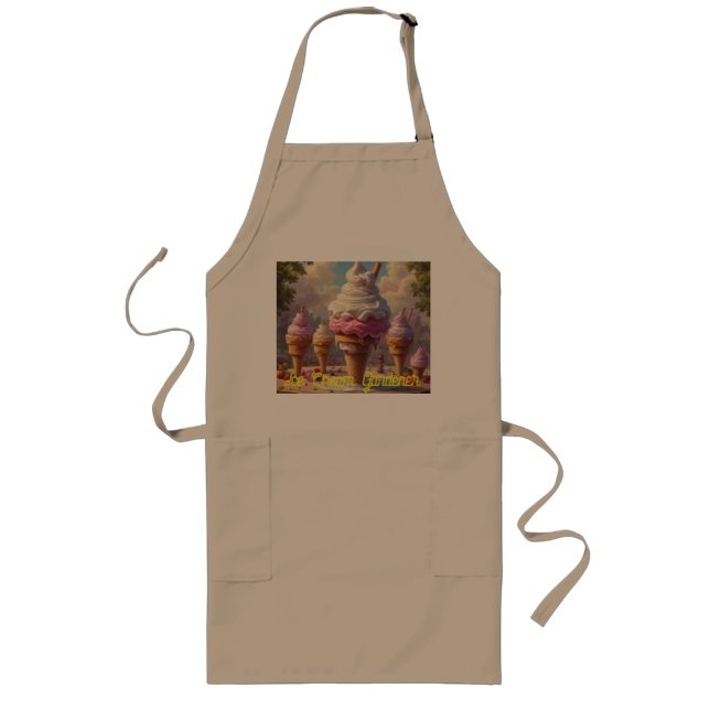 Avental Longo SORVETE AI Gardener Apron (Frente)
