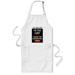 Avental Longo Sou o Chef Apron
