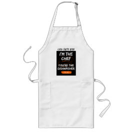 Avental Longo Sou o Chef Apron