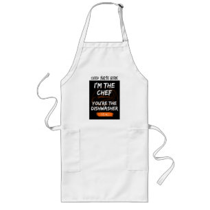 Avental Longo Sou o Chef Apron
