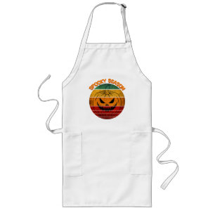 Avental Longo Spooky Season Vintage