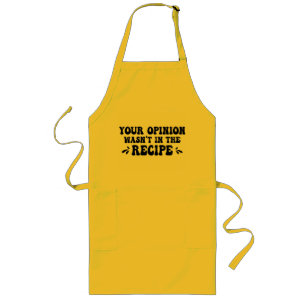 Avental Longo Sua opinião não estava na Receita Apron / Diversão