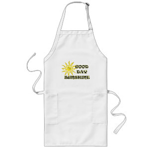 Avental Longo Sun Good Day Sunsher Apron