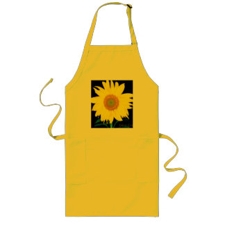 Avental Longo Sunflower Apron