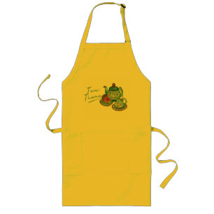 Avental Longo Tea Time Apron