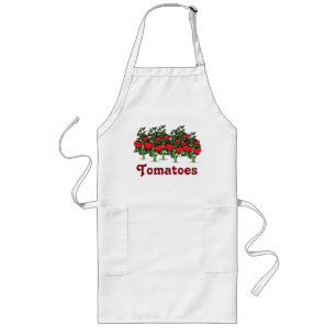 Avental Longo Tomates de Cuz Apron