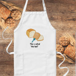 Avental Longo Topper, Heel, crosta? Engraçado Folha de Bread do<br><div class="desc">Peguem o vosso lado na fatia final do debate sobre o pão. É uma cúpula, um calcanhar, uma crosta, ou algo local onde você mora? A legenda abaixo do pão pode ser editada através das caixas de entrada de texto, para que você possa compor seu próprio slogan engraçado ou simplesmente...</div>