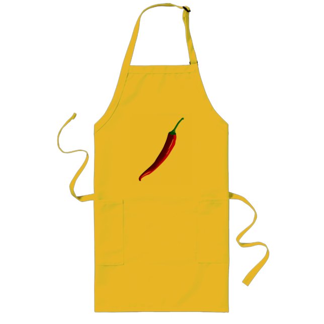 Avental Longo Trending Red Chili (Frente)
