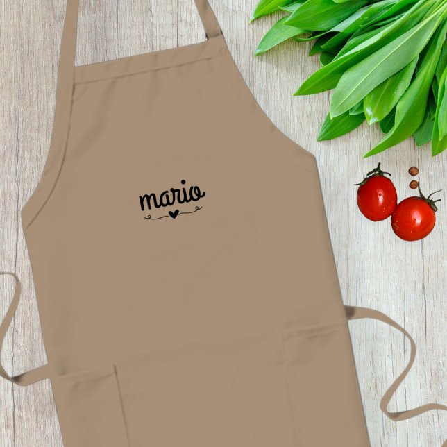 Avental Longo Unisex cooking apron, Adjustable apron (Criador carregado)