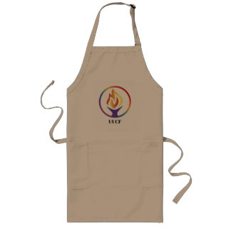 Avental Longo UUCF logo long apron