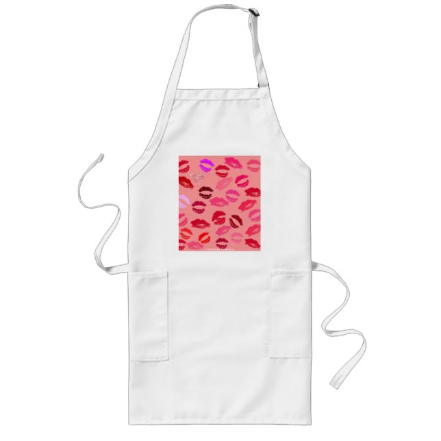 AVENTAL LONGO VALENTINES DAY CHEF APRONS - COOKING SUPPLIES (Frente)