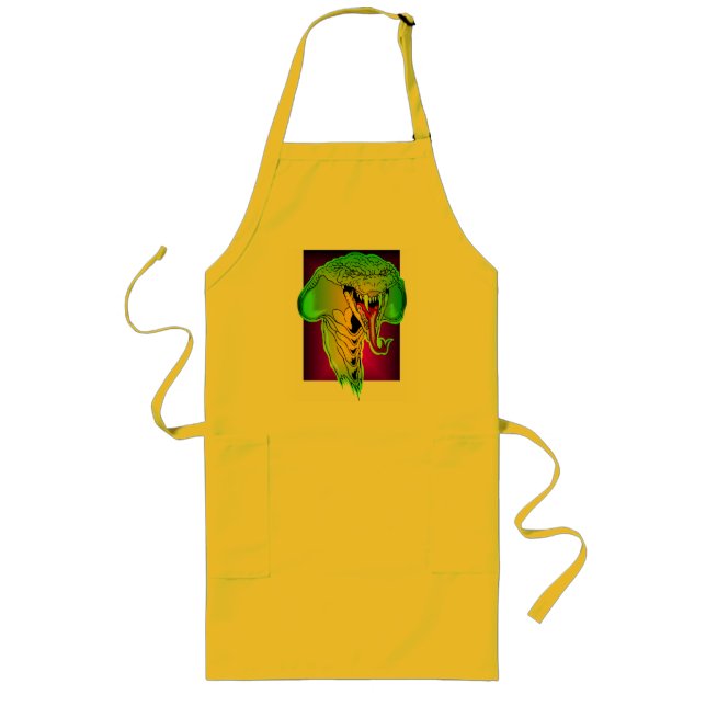 Avental Longo Vampiro Cobra Apron (Frente)
