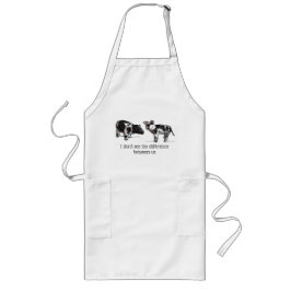 Avental Longo Vegan - eu não ver a diferença