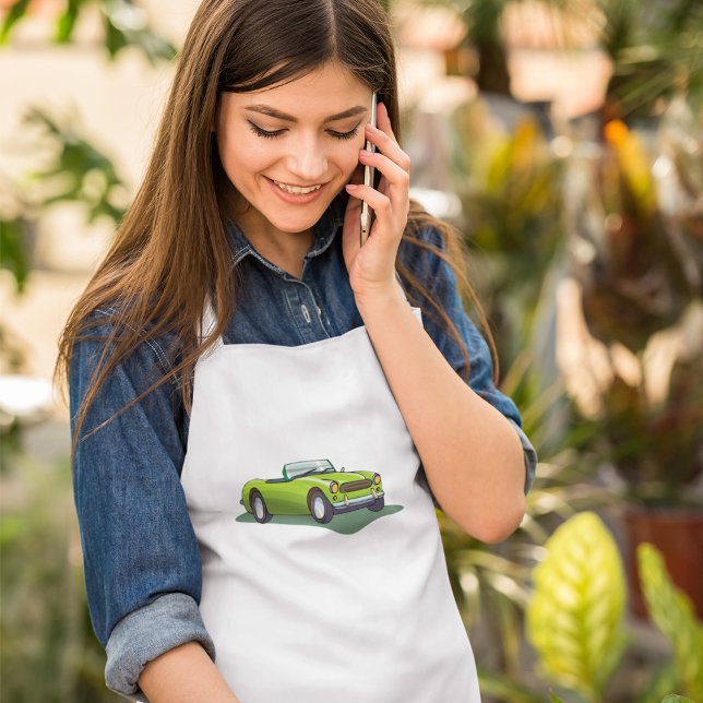 Avental Longo Veículo Verde Conversível Retroversível Longo Apro (Criador carregado)