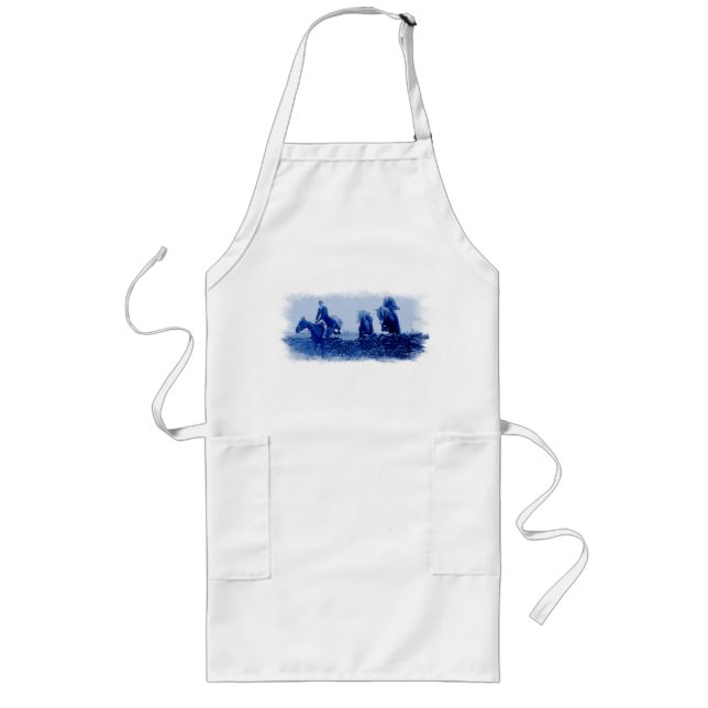 Avental Longo Vintage Fox Hunt Apron (Frente)