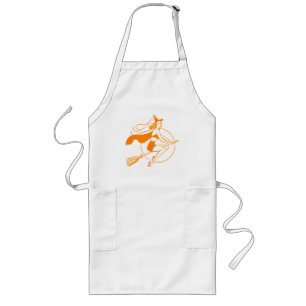 Avental Longo Vintage Halloween Witch