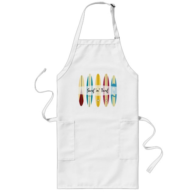 Avental Longo Vintage Longboards (Frente)