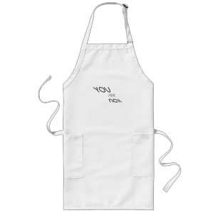 Avental Longo Você é Long Apron
