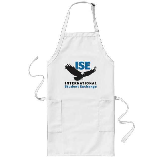 Avental Longo White Unisex Apron (Frente)