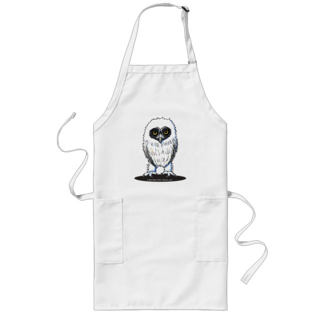 Avental Longo Young Spectacled Owl Apron (Frente)