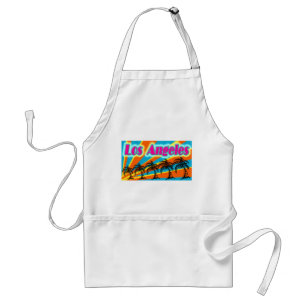 Avental Los Angeles 5 Palm Trees Apron