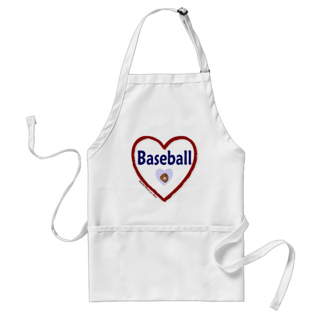 Avental Love Baseball (Frente)