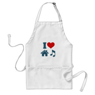 Avental Love House Music Apron