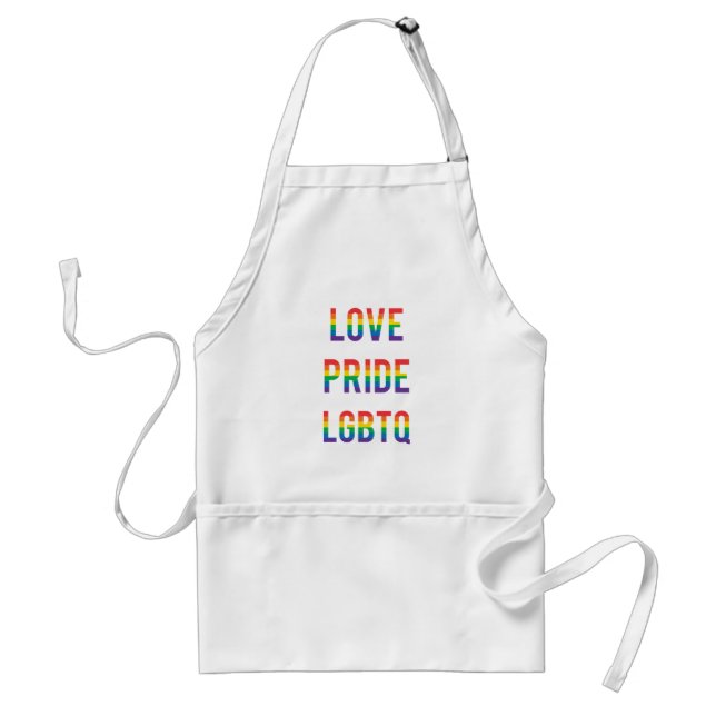 Avental Love Pride LGBTQ (Frente)