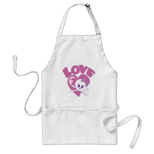 Avental Love Skull