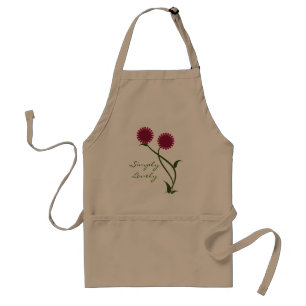 Avental Lovely Blooms Apron, Fúcsia