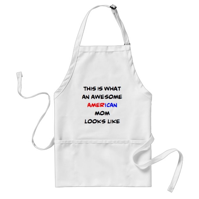 Avental mãe americana, incrível (Frente)