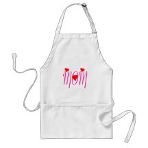 Mãe com Corações Vermelhos