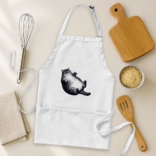 Avental Mãe de Gato Eu Sou Mas Carne e Osso Para Amante de