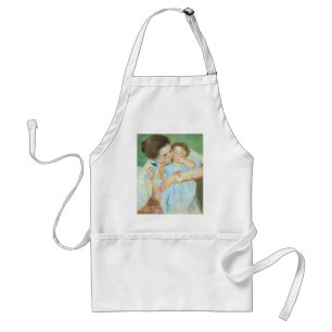 Avental Mãe e Filho por Mary Cassatt, Arte Fino Antigo