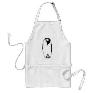Avental Mãe e pintinho do pinguim
