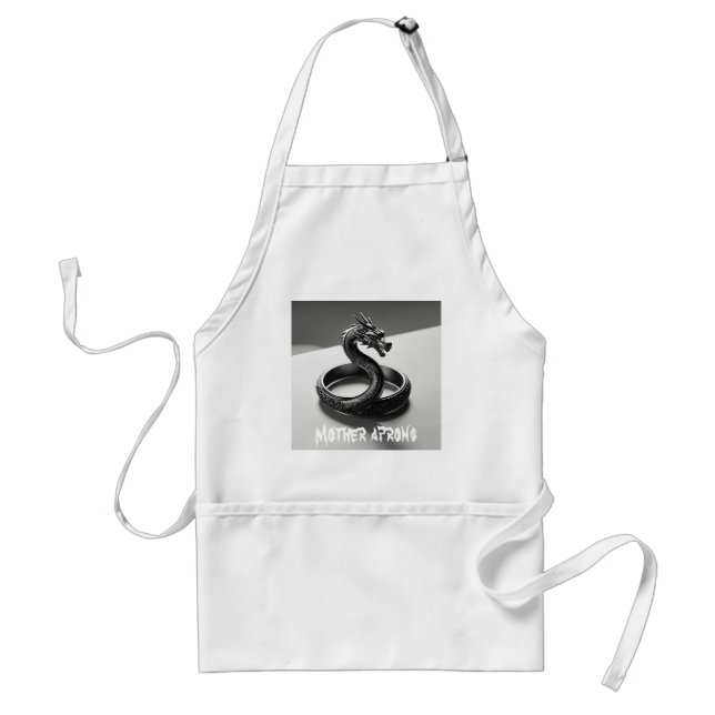 Avental Mãe Luxury Dragon Modelo Aprons (Frente)