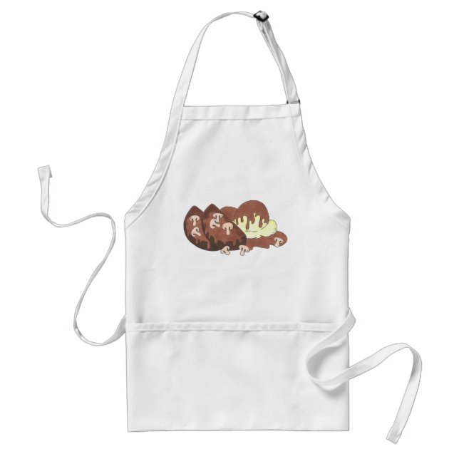 Avental Mãe Meatloaf Cozinhar Casca Batatas Gravura (Frente)