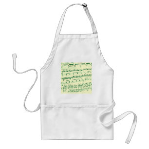 Avental Major de Música/Estudante/Professor