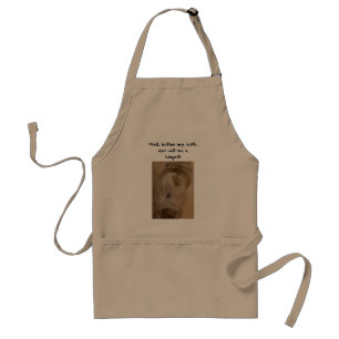 Avental Manteiga meu bumbum Pug Apron