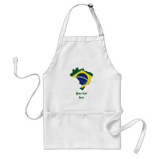Avental mapa do Brasil
