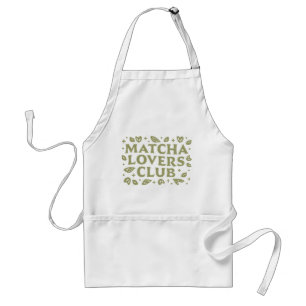 Avental Matcha amante estética do clube