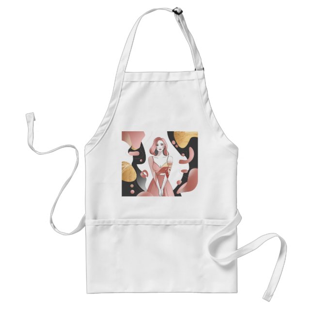 Avental Matizes ouro dela (Frente)