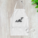 Avental Mau Bat<br><div class="desc">Um morcego mau com uma expressão mau no rosto. Esta design parece realmente eficaz nestes Apron</div>