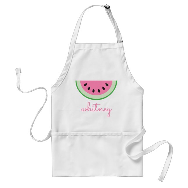 Avental Melancia Rosa Personalizada Apron (Frente)