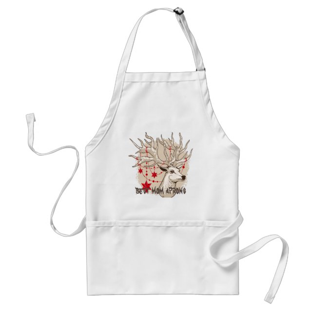 Avental Melhor Mãe Deer Modelo Aprons (Frente)