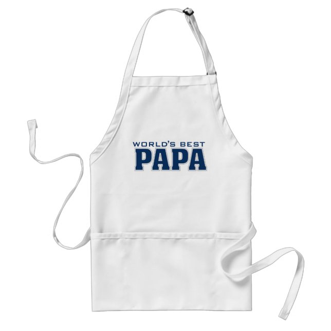Avental Melhor Papa Apron do Mundo (Frente)