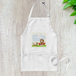 Avental Menina E Cachorro, Melhores Amigos<br><div class="desc">Os melhores amigos são uma menina e seu cachorro. Esta design parece realmente eficaz nestes Apron</div>
