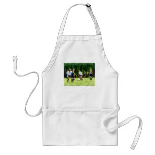Avental Meninas Jogando Futebol
