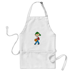Avental Menino com mochila