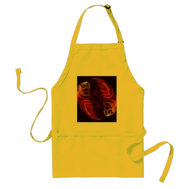 Avental Metamorfose Abstrato Art Apron (Frente)